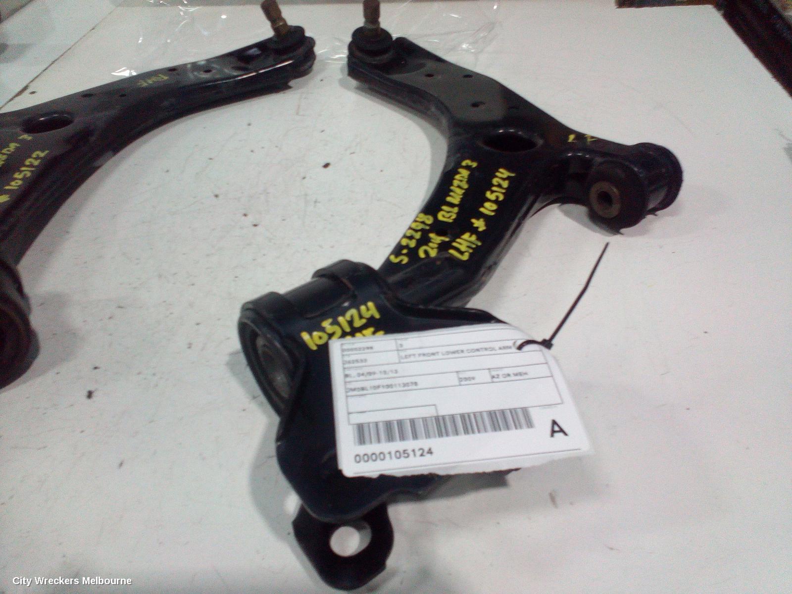 MAZDA 3 2009 Left Front Lower Control Arm