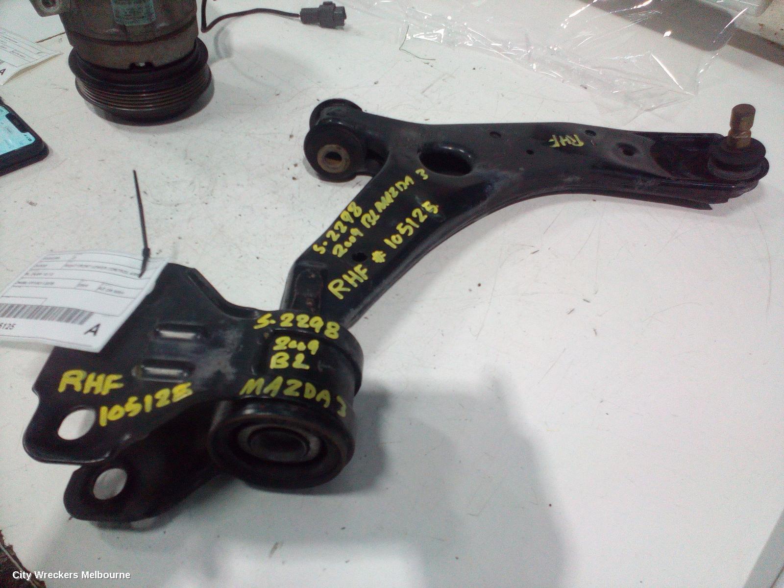MAZDA 3 2009 Right Front Lower Control Arm