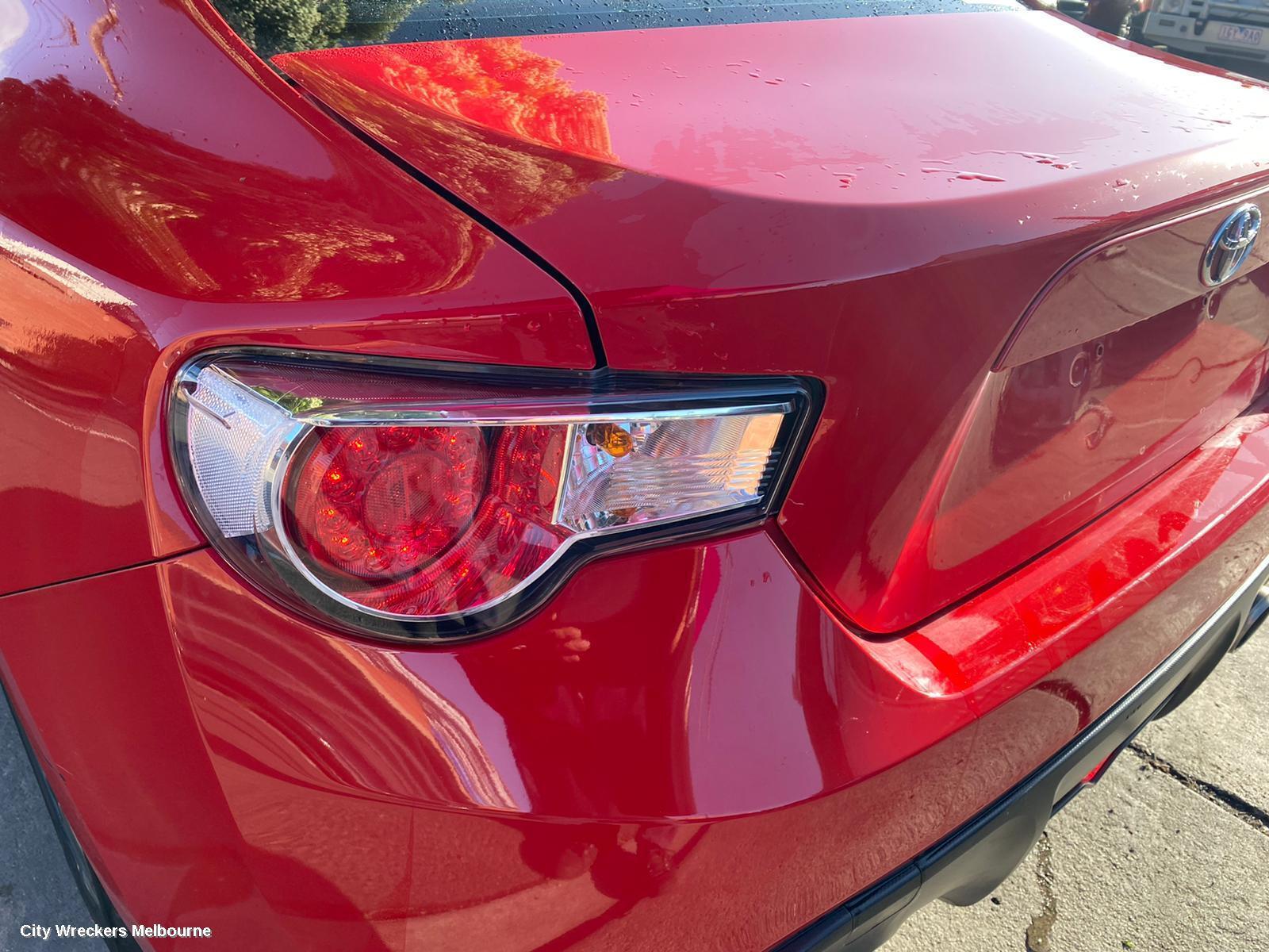 TOYOTA 86 2014 Rear Bumper