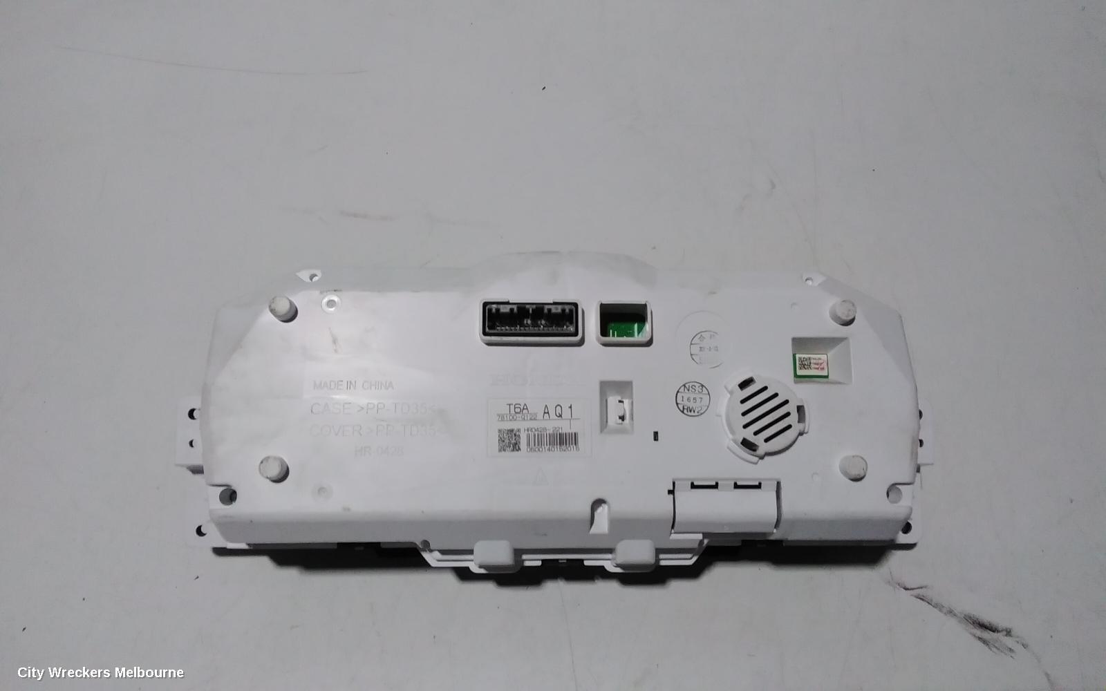 HONDA ODYSSEY 2017 Instrument Cluster