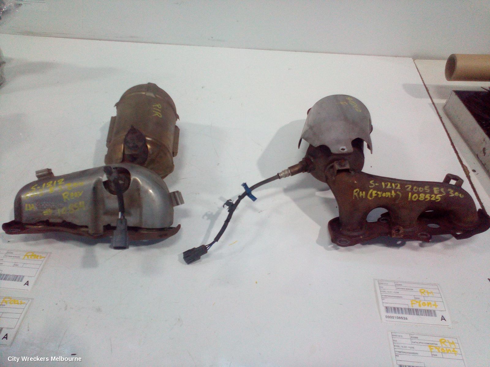 LEXUS ES300 (9205) 2005 Catalytic Converter