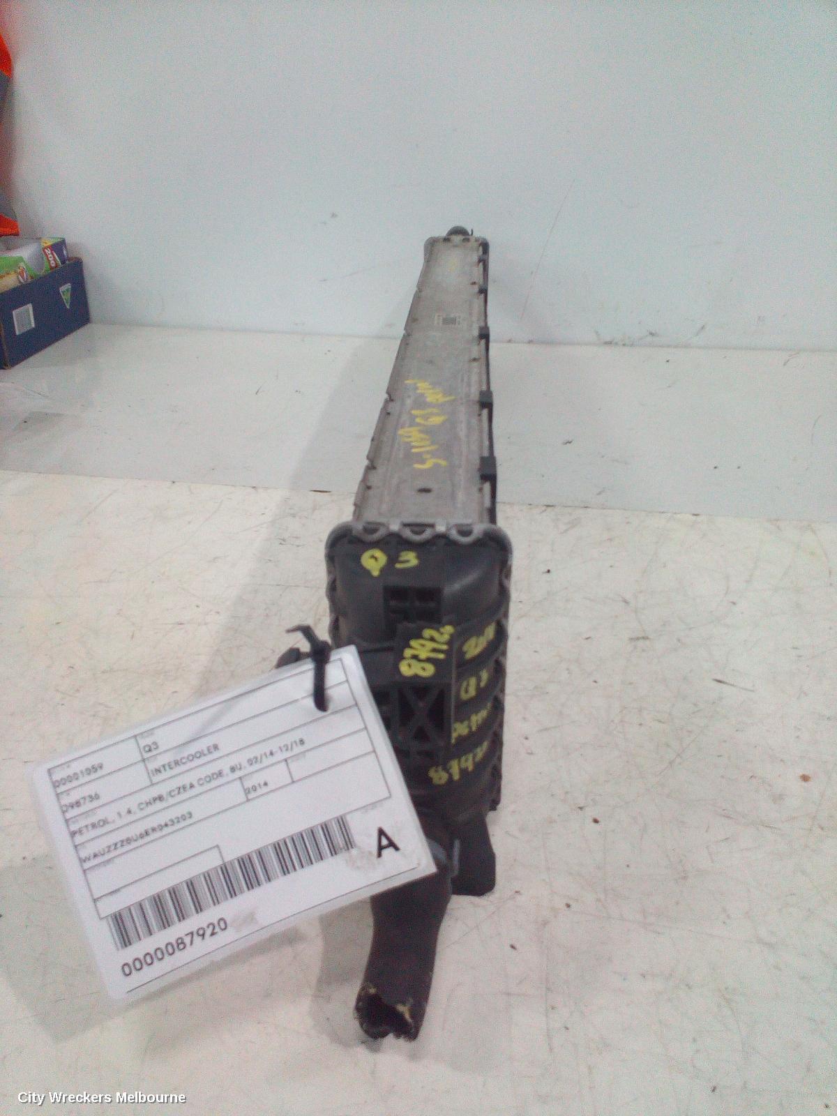 AUDI Q3 2014 Intercooler