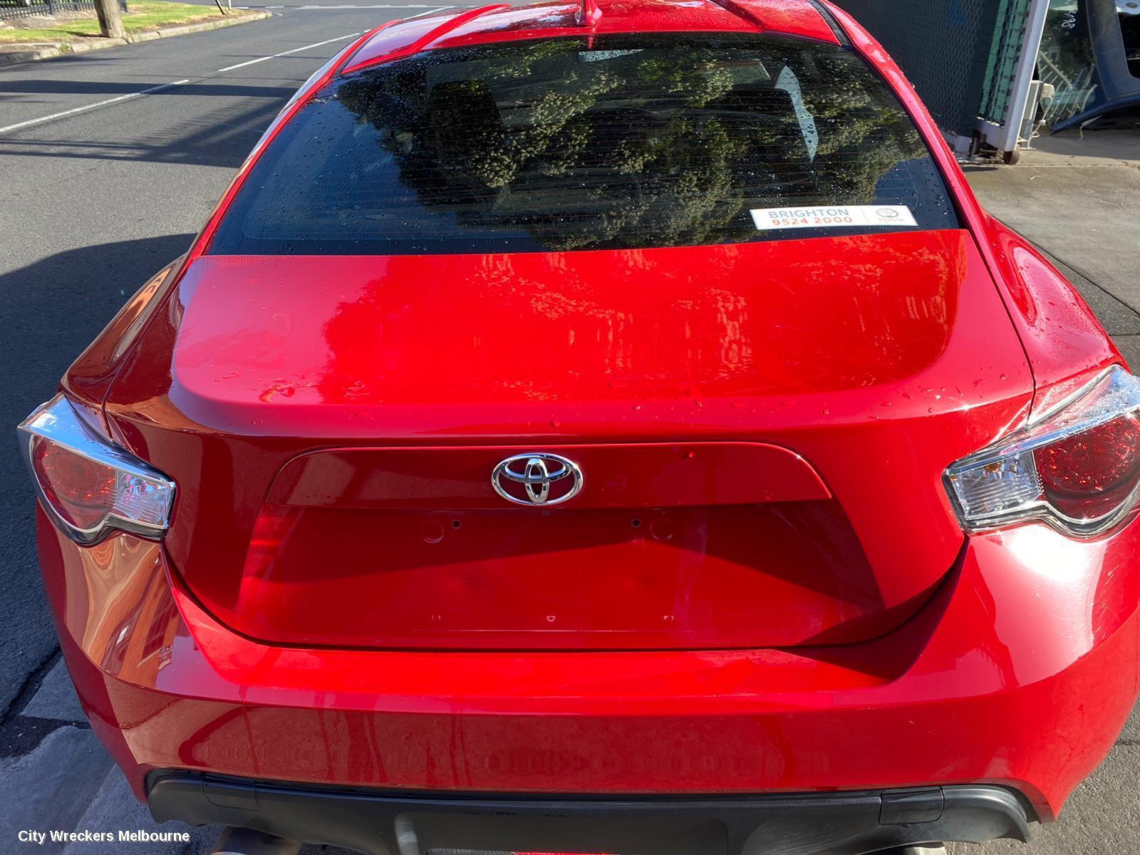 TOYOTA 86 2014 Rear Bumper