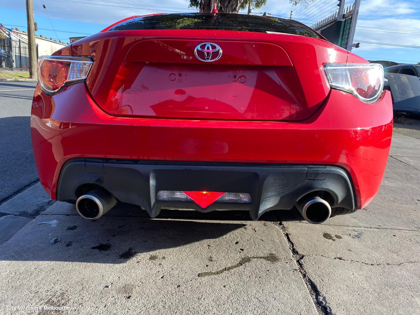 TOYOTA 86 2014 Rear Bumper