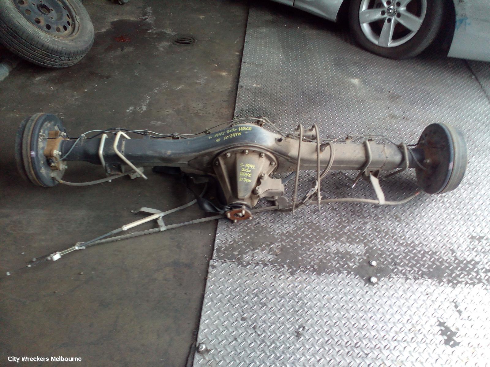 TOYOTA HIACE 2020 Rear Diff Assembly