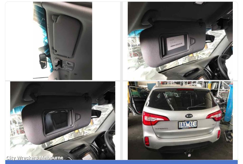 KIA SORENTO 2014 Sunvisor