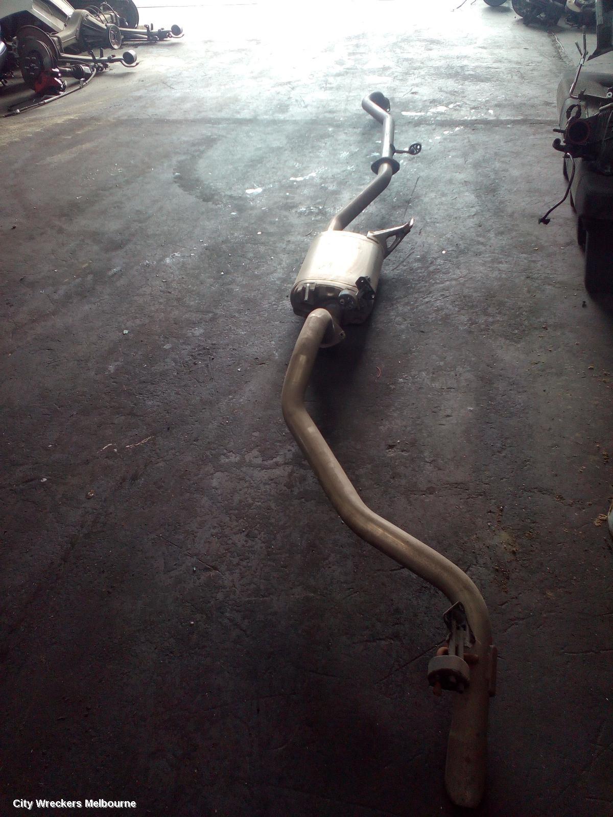 TOYOTA HIACE 2020 Exhaust System