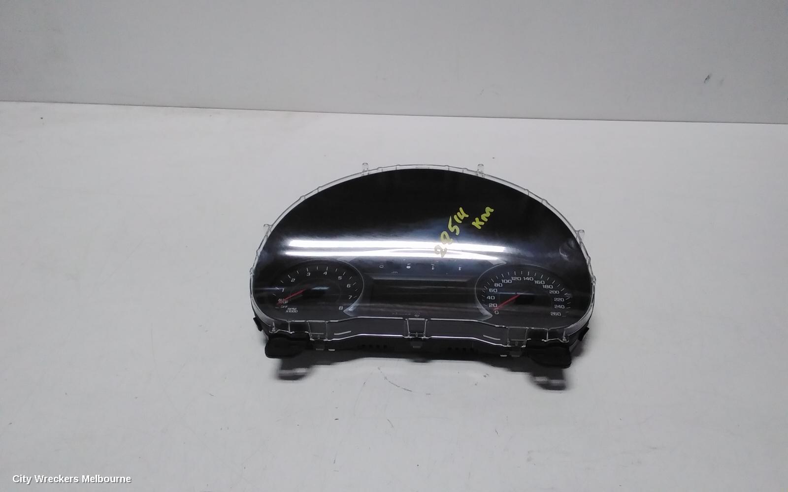 HOLDEN EQUINOX 2019 Instrument Cluster