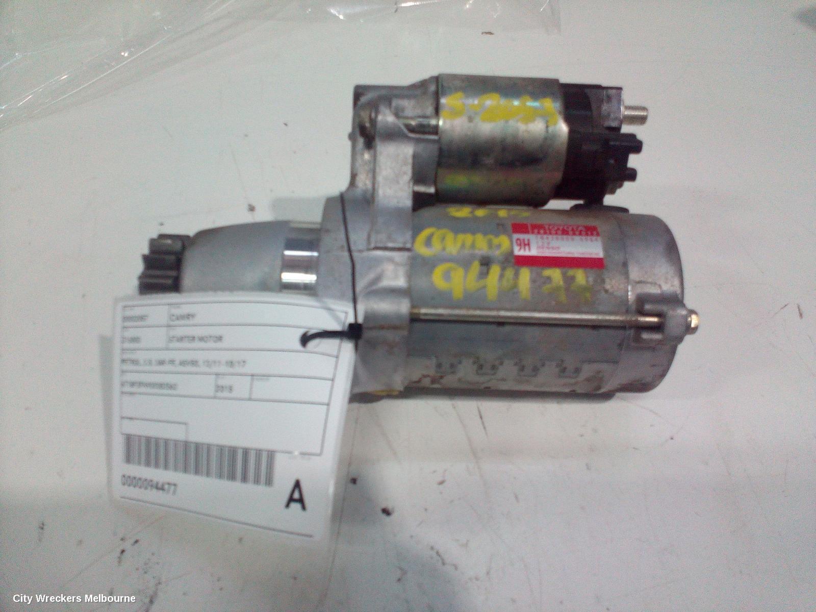 TOYOTA CAMRY 2015 Starter