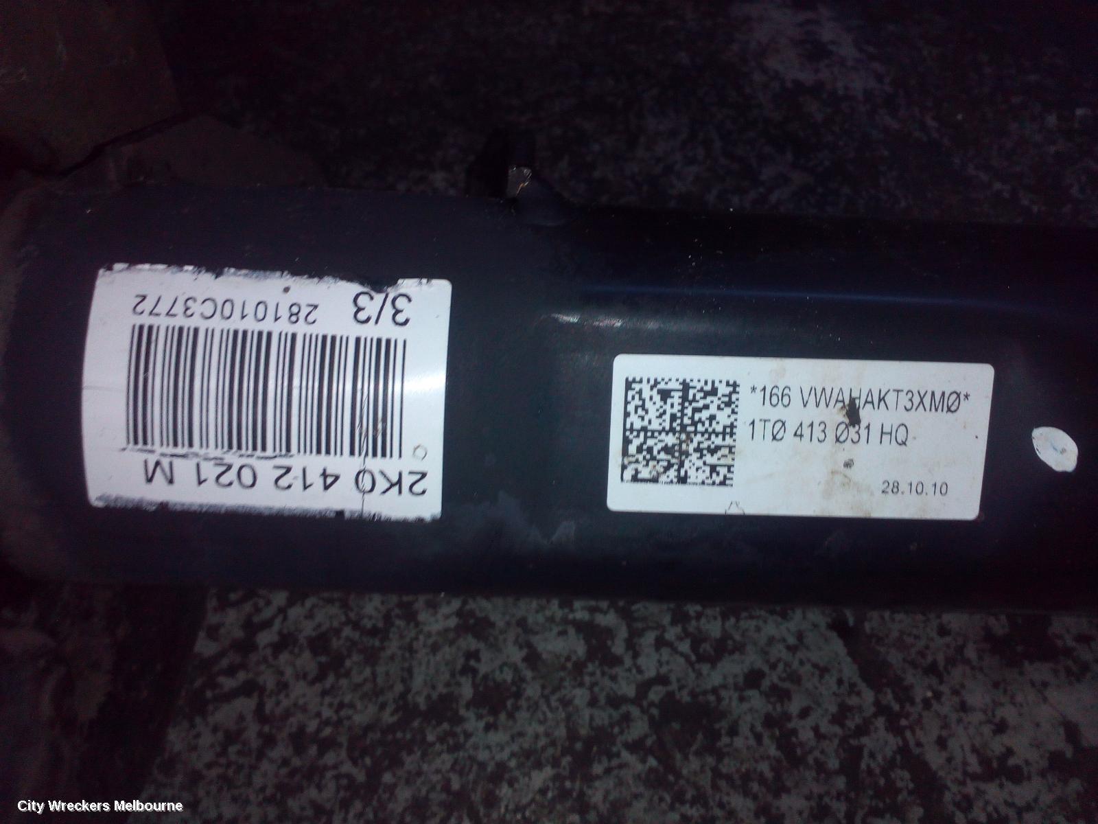 VOLKSWAGEN CADDY 2011 Right Front Strut
