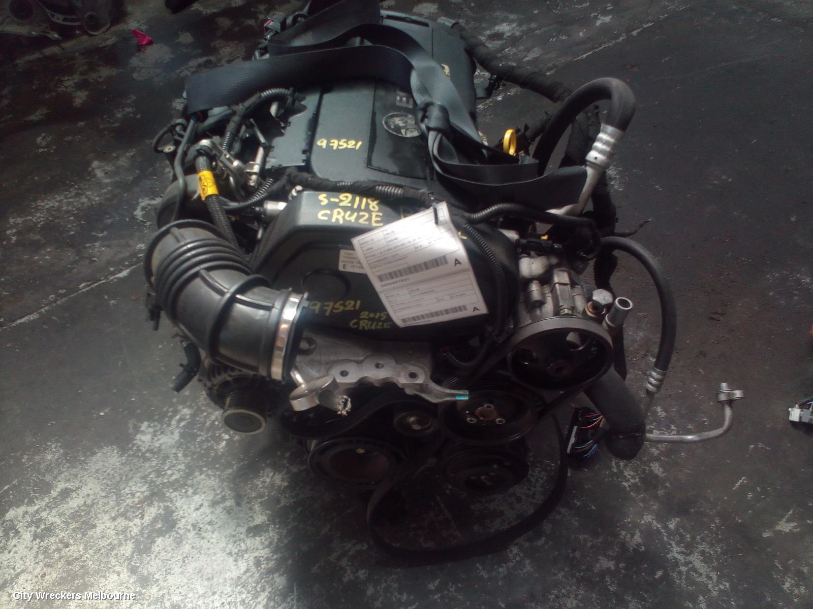 HOLDEN CRUZE 2015 Engine