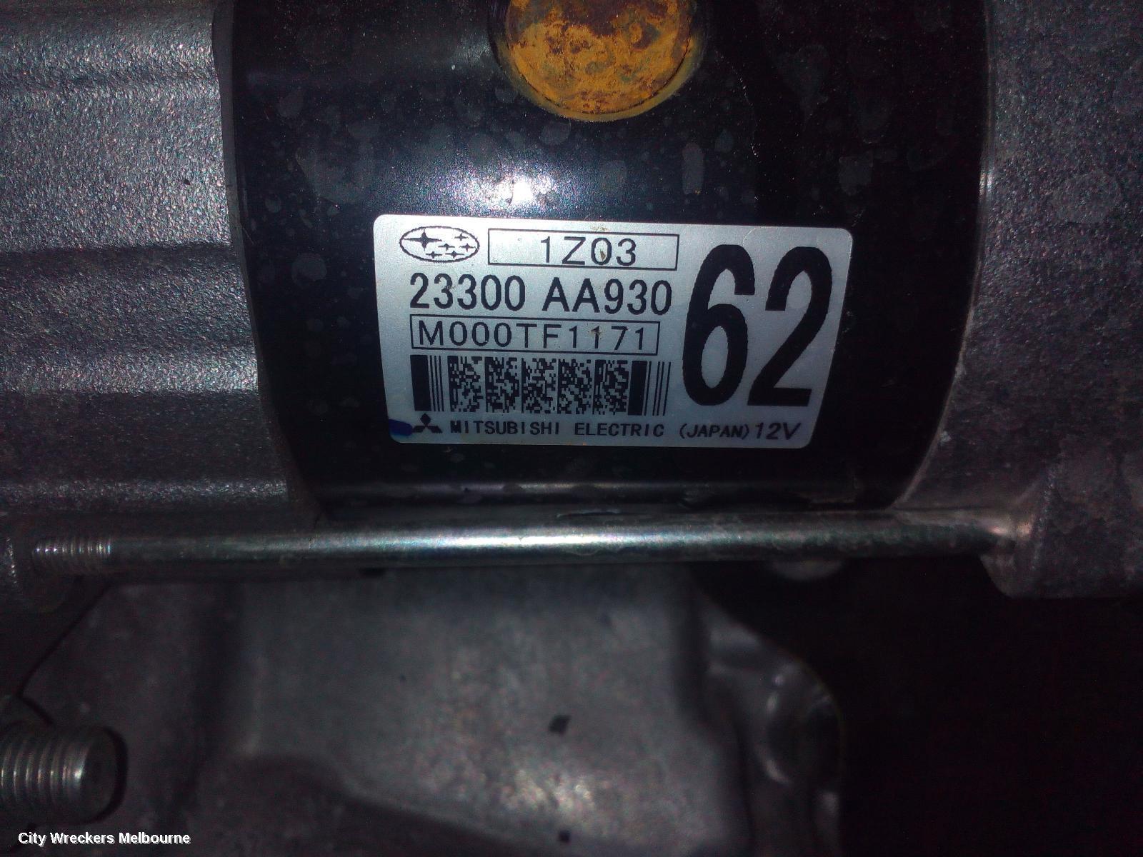SUBARU XV 2021 Starter