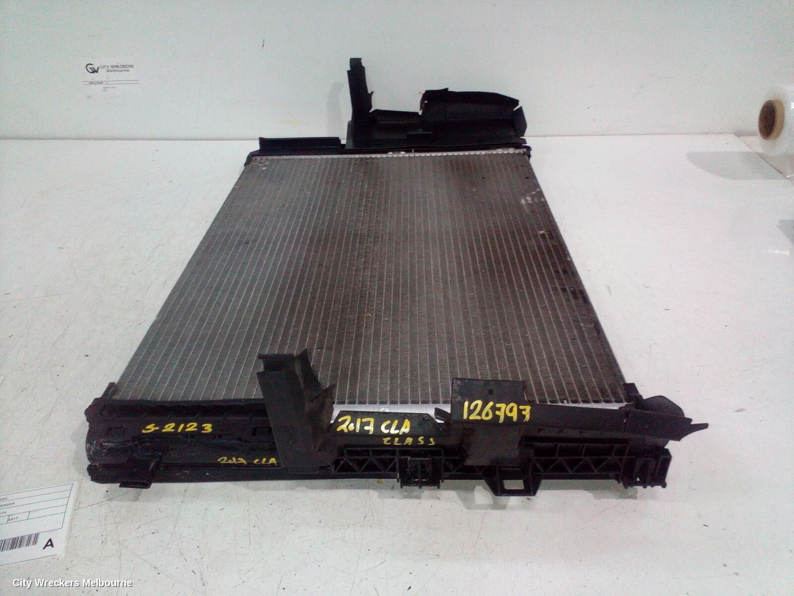 MERCEDES CLA CLASS 2017 A/C Condenser
