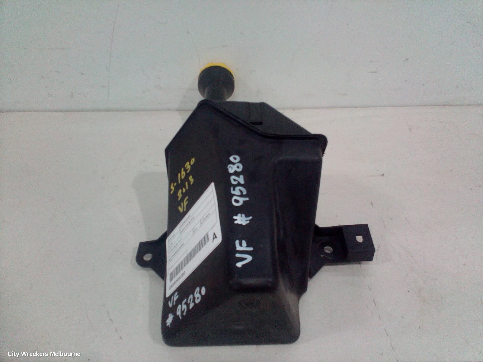 HOLDEN COMMODORE 2013 Overflow Bottle