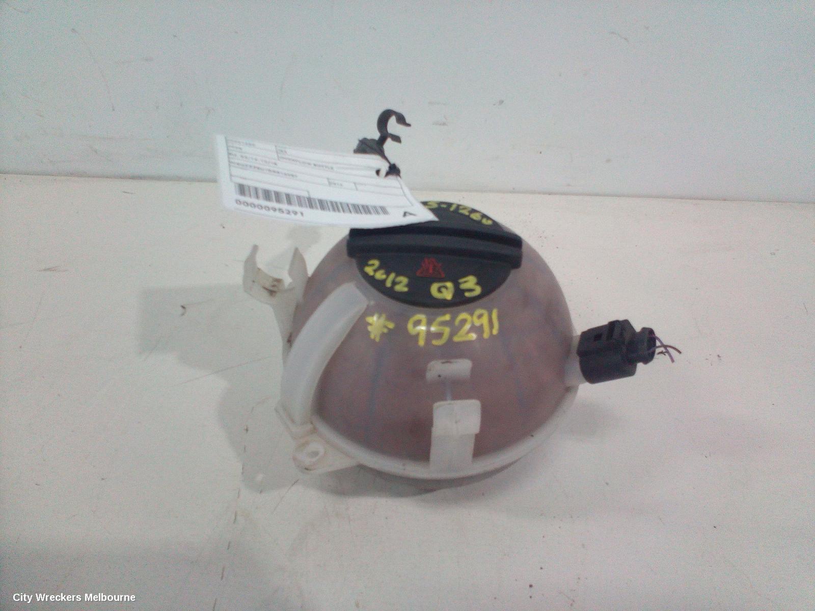 AUDI Q3 2012 Overflow Bottle