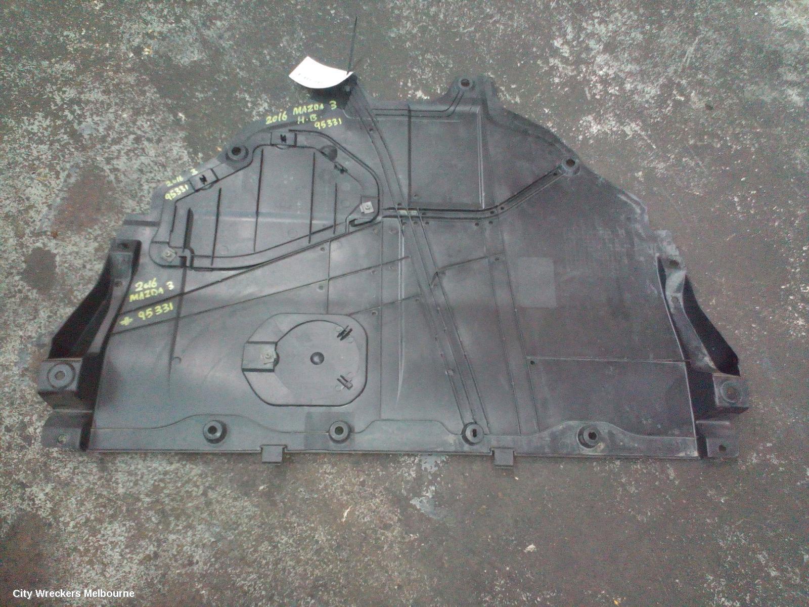 MAZDA 3 2014 LOWER_ENGINE_SPLASH_TRAY