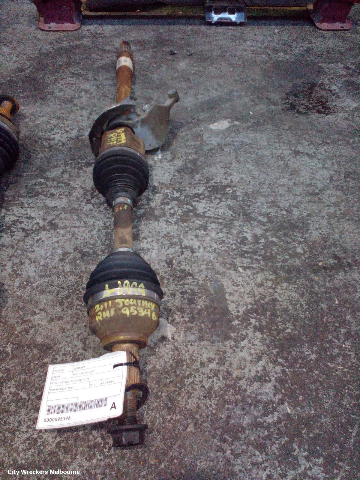 DODGE JOURNEY 2011 Right Driveshaft