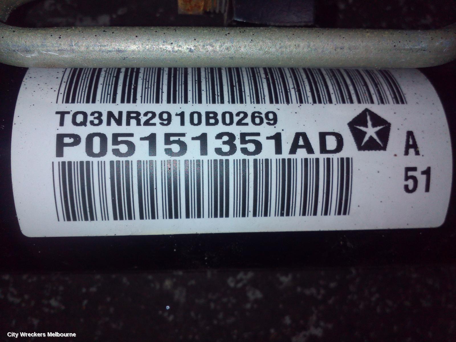DODGE JOURNEY 2011 Steering Box/Rack