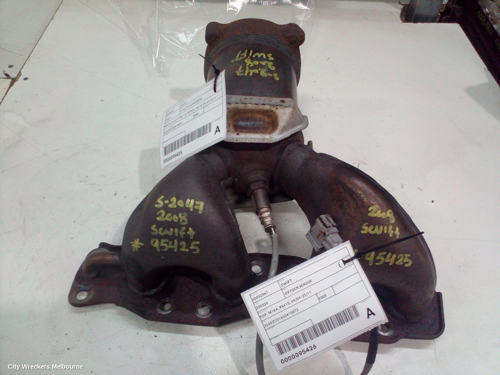 SUZUKI SWIFT 2008 Catalytic Converter