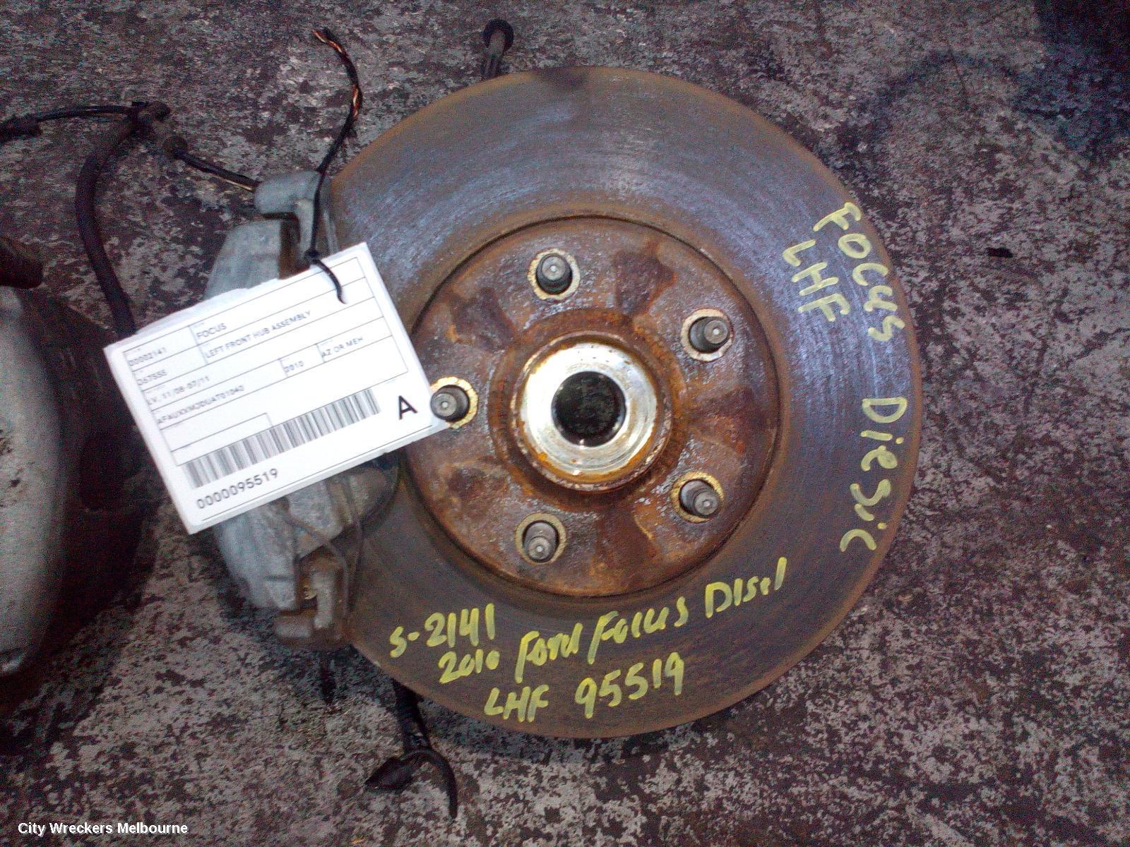 FORD FOCUS 2010 Left Front Hub Assembly