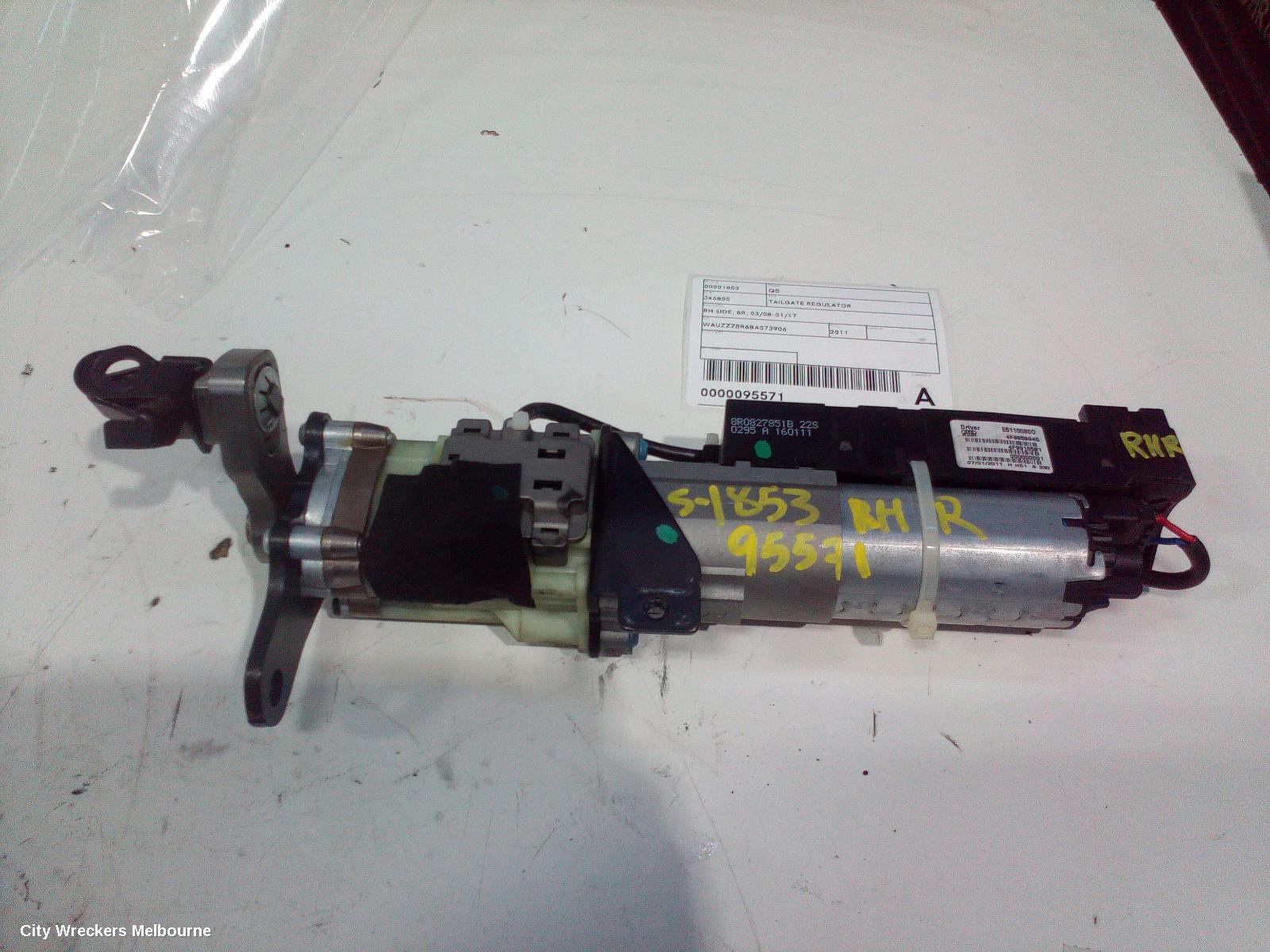 AUDI Q5 2011 Tailgate Regulator