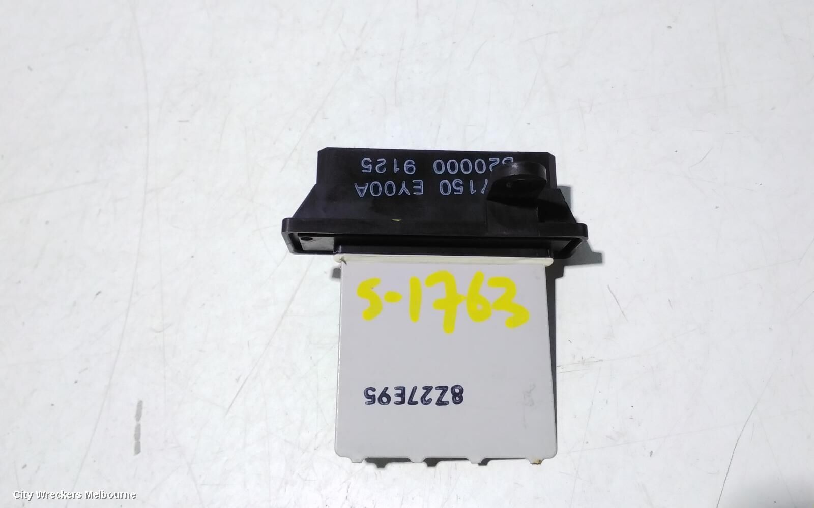 HOLDEN COLORADO 2020 Fan Speed Resistor