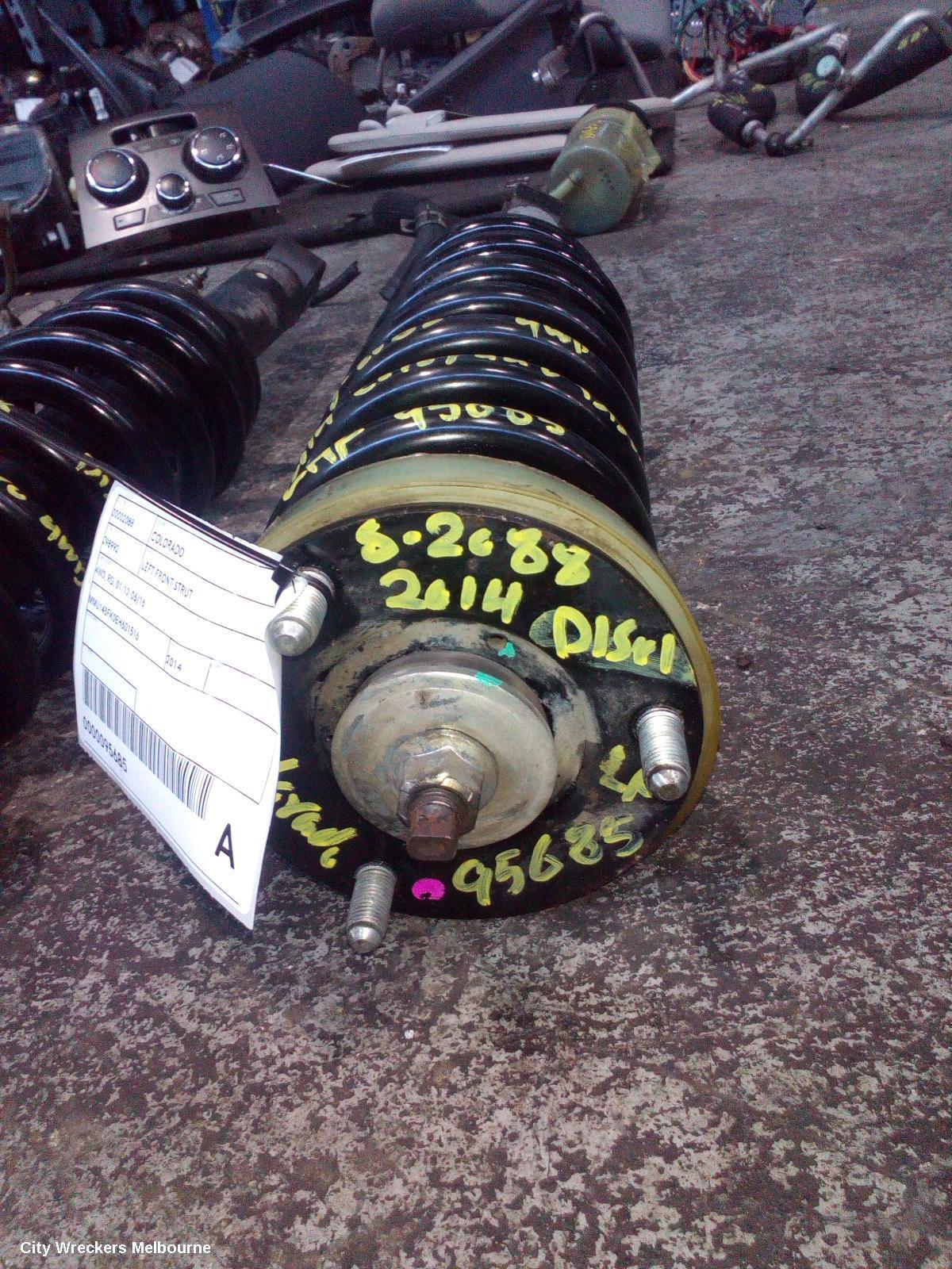 HOLDEN COLORADO 2014 Left Front Strut