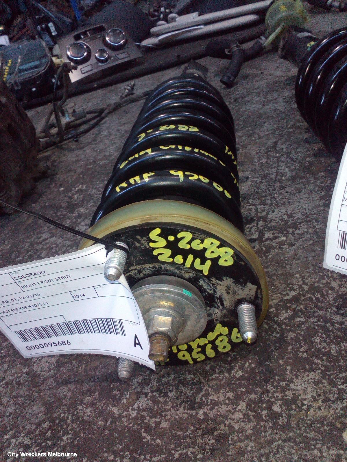 HOLDEN COLORADO 2014 Right Front Strut