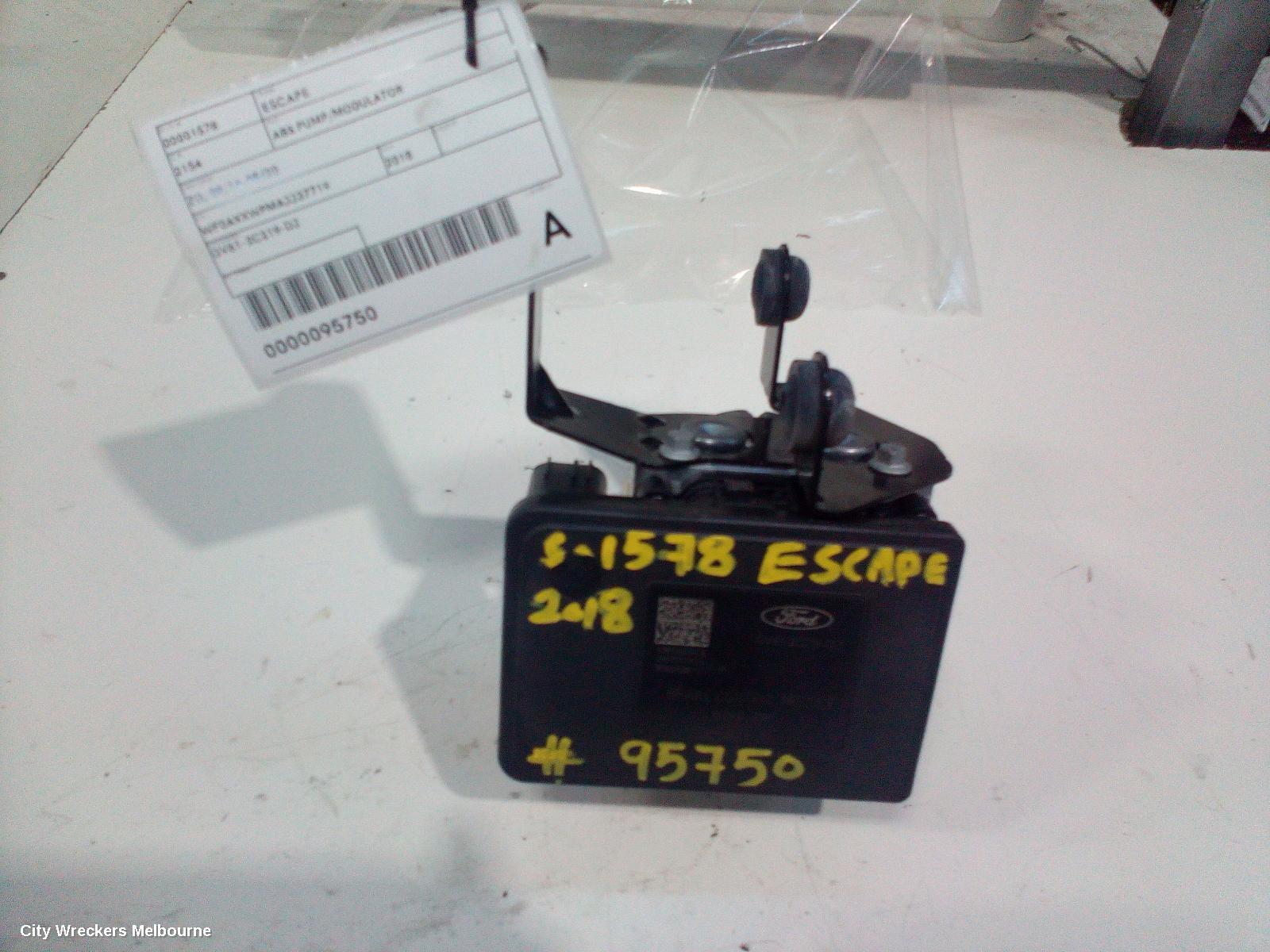 FORD ESCAPE 2018 Abs Pump/Modulator