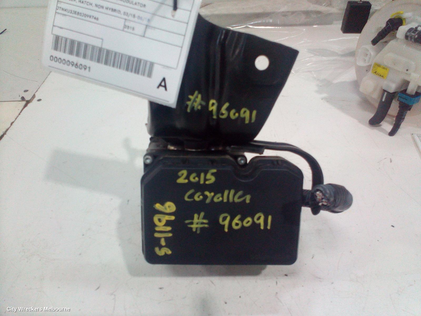 TOYOTA COROLLA 2015 Abs Pump/Modulator