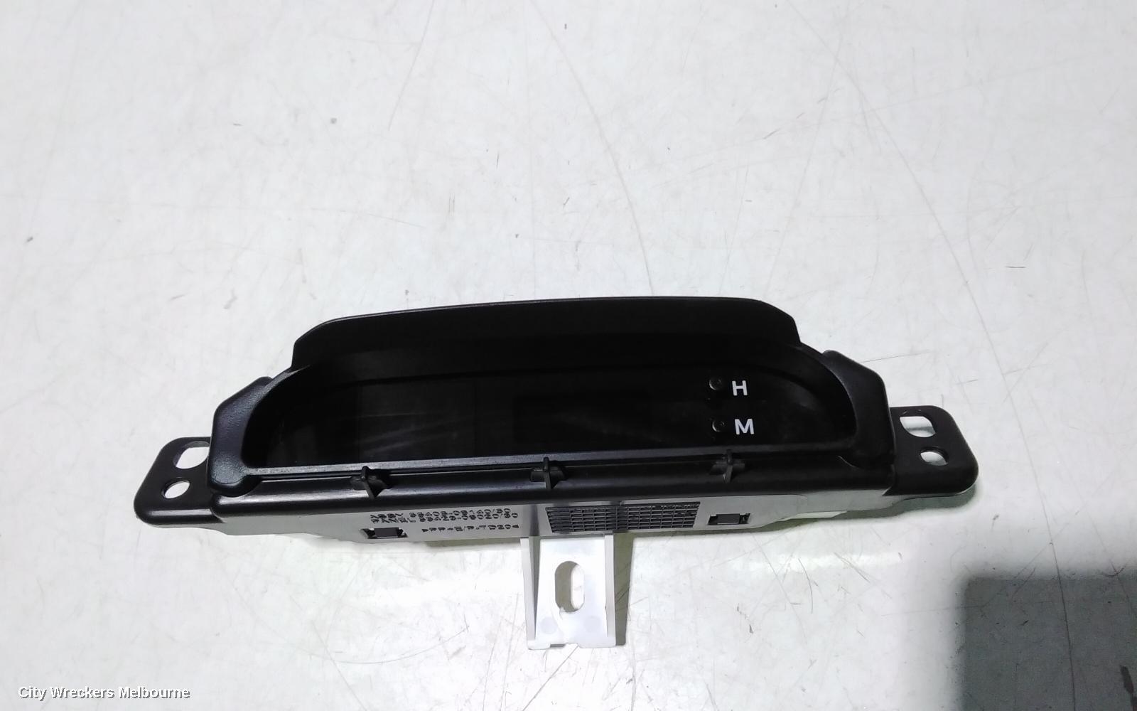 TOYOTA CAMRY 2012 Clock