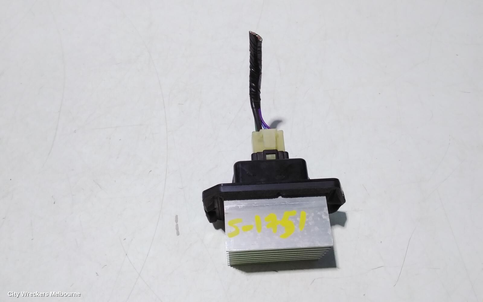 HONDA ACCORD 2013 Fan Speed Resistor