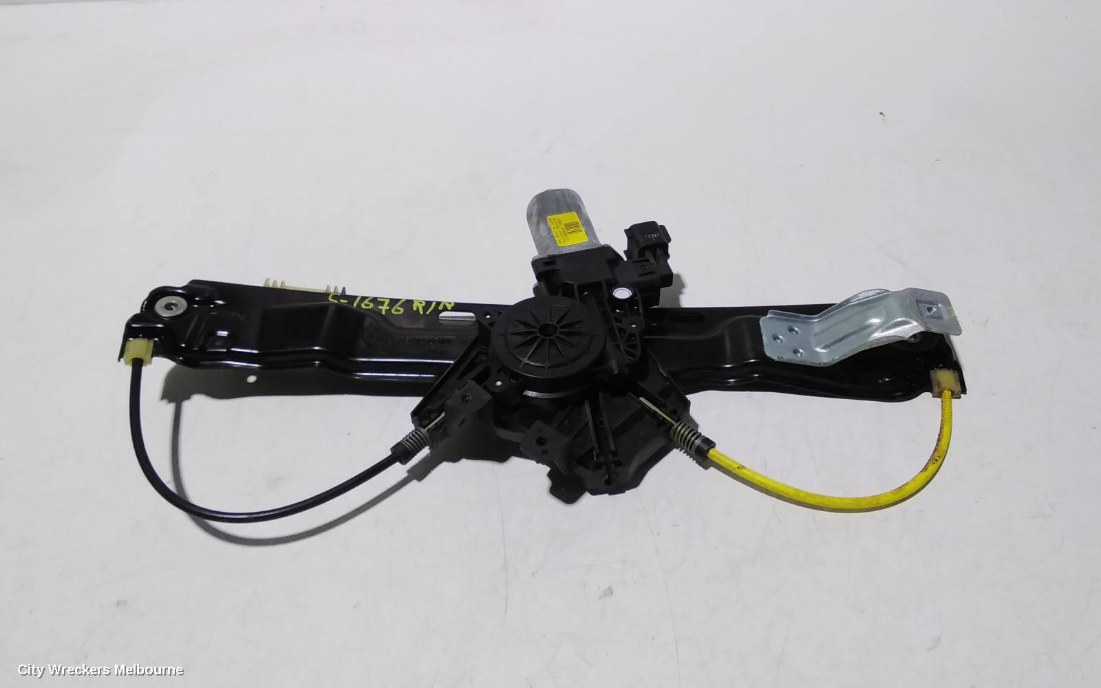 LAND ROVER RANGEROVER EVOQUE 2014 Right Rear Wnd Reg/Motor