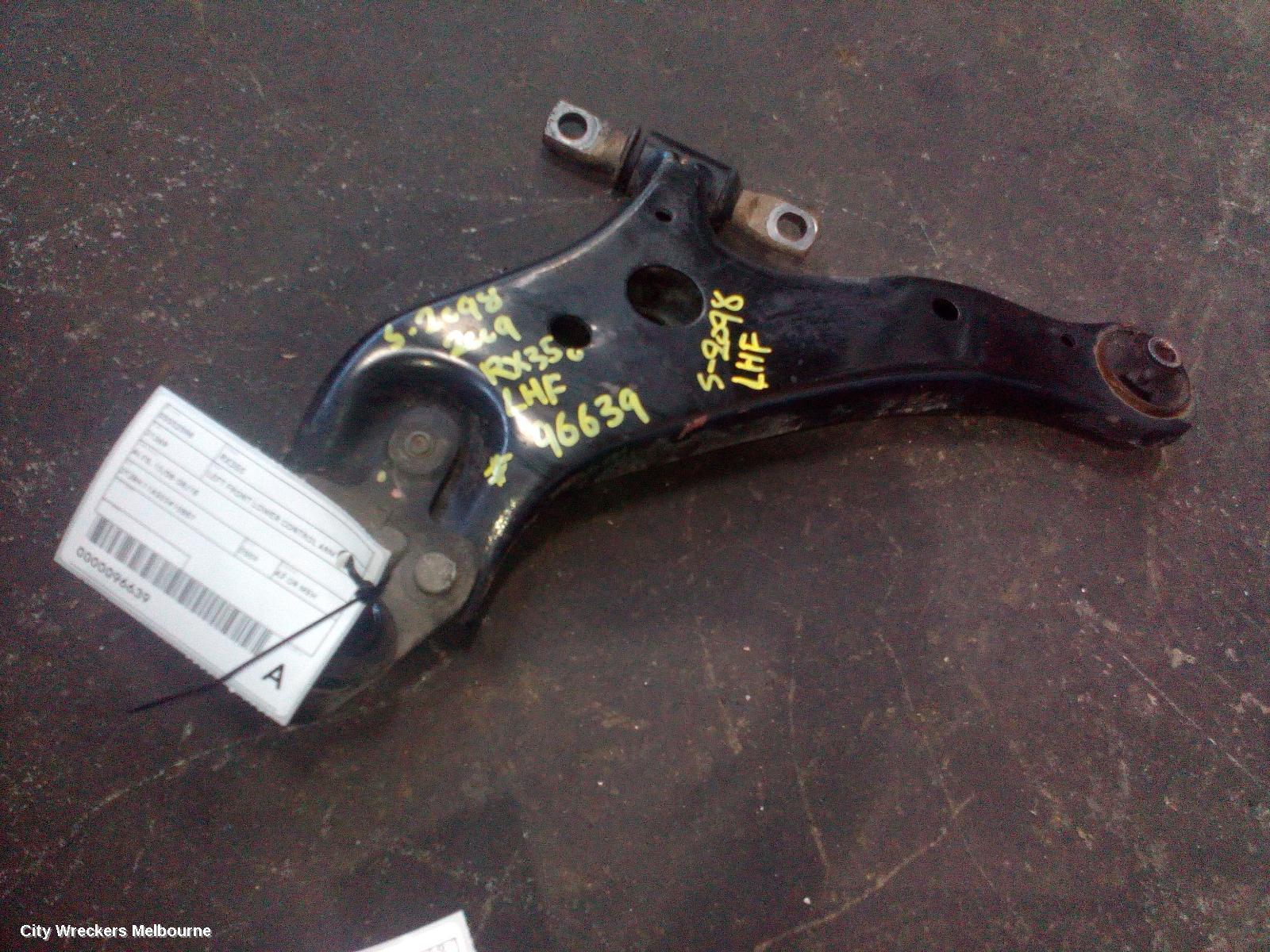 LEXUS RX SERIES 2009 Left Front Lower Control Arm