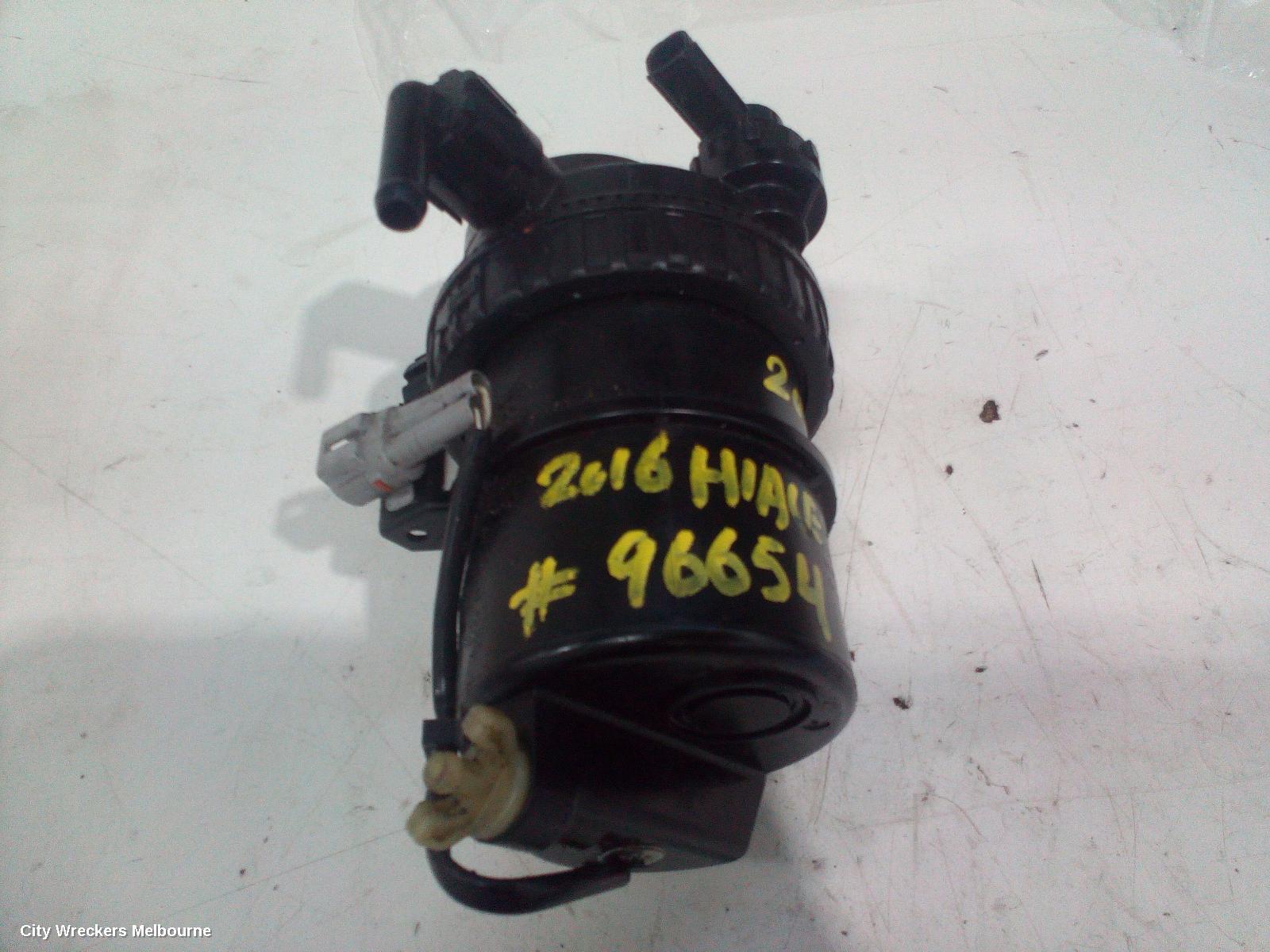TOYOTA HIACE 2016 Fuel Filter Housing