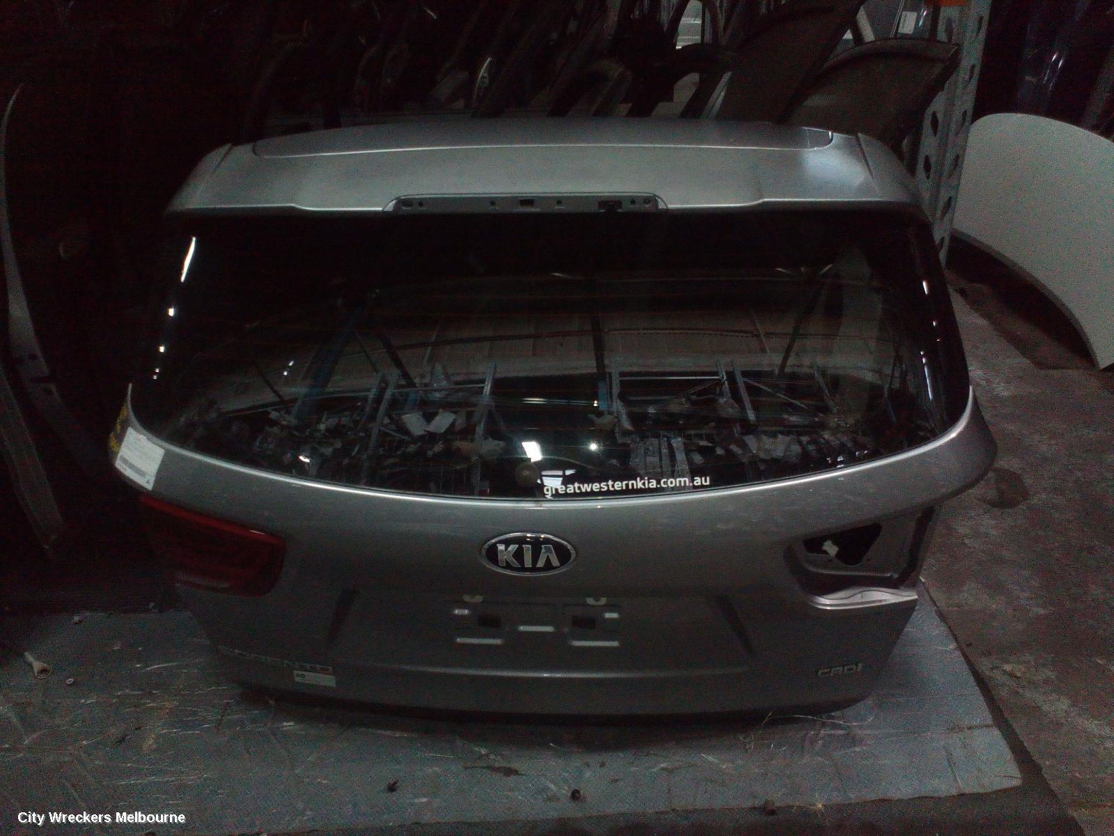 KIA SORENTO 2019 Bootlid/Tailgate