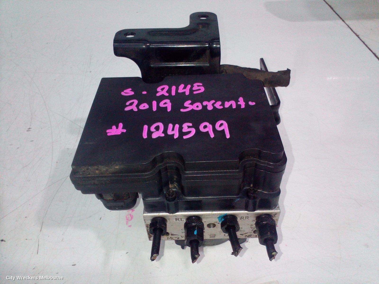 KIA SORENTO 2019 Abs Pump/Modulator