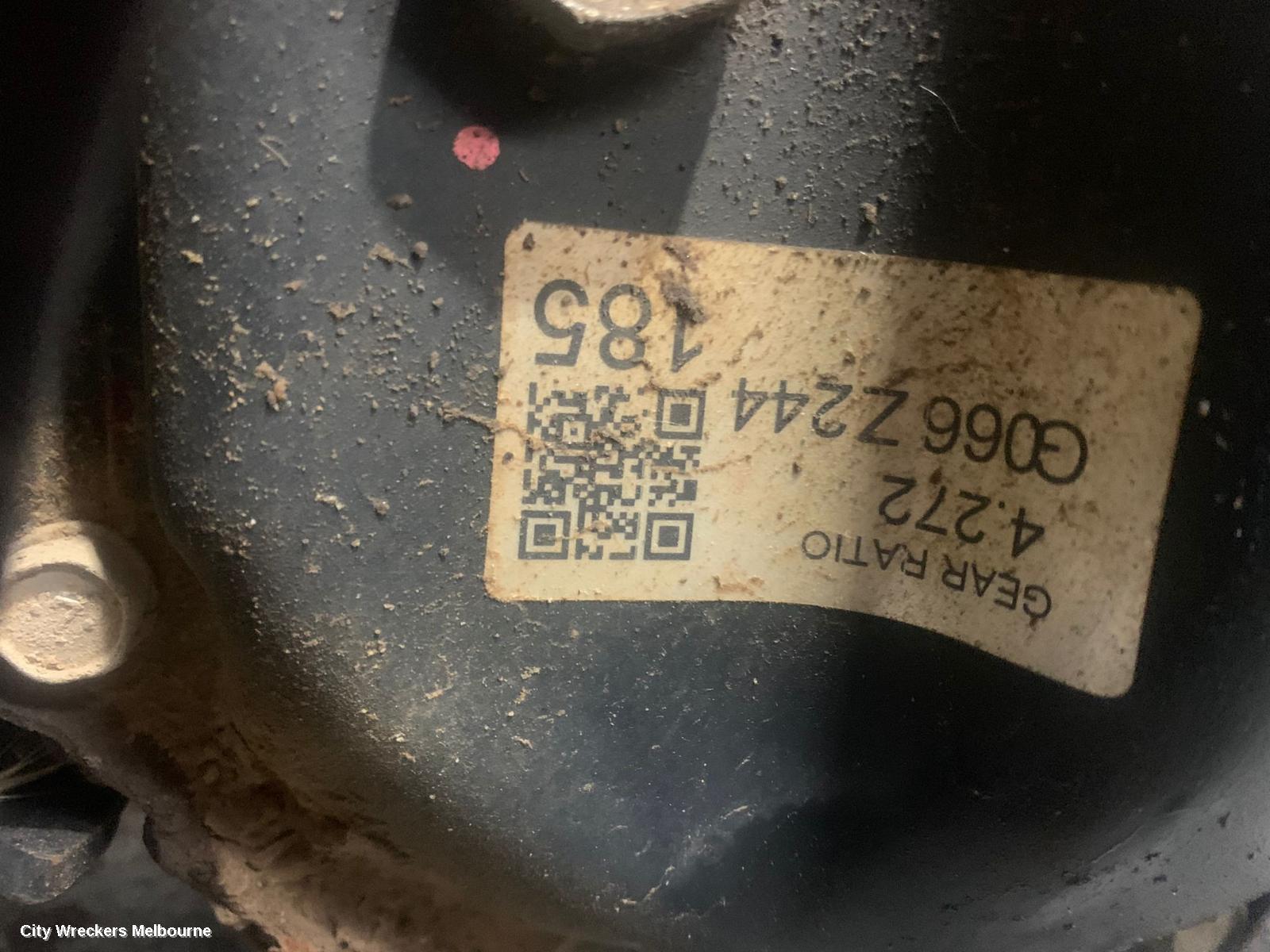 MITSUBISHI TRITON 2019 Differential Centre