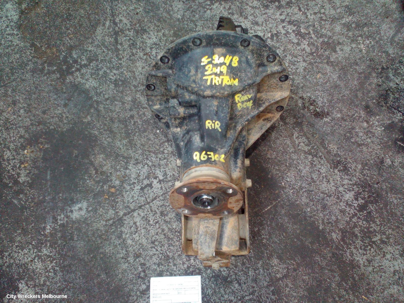 MITSUBISHI TRITON 2019 Differential Centre