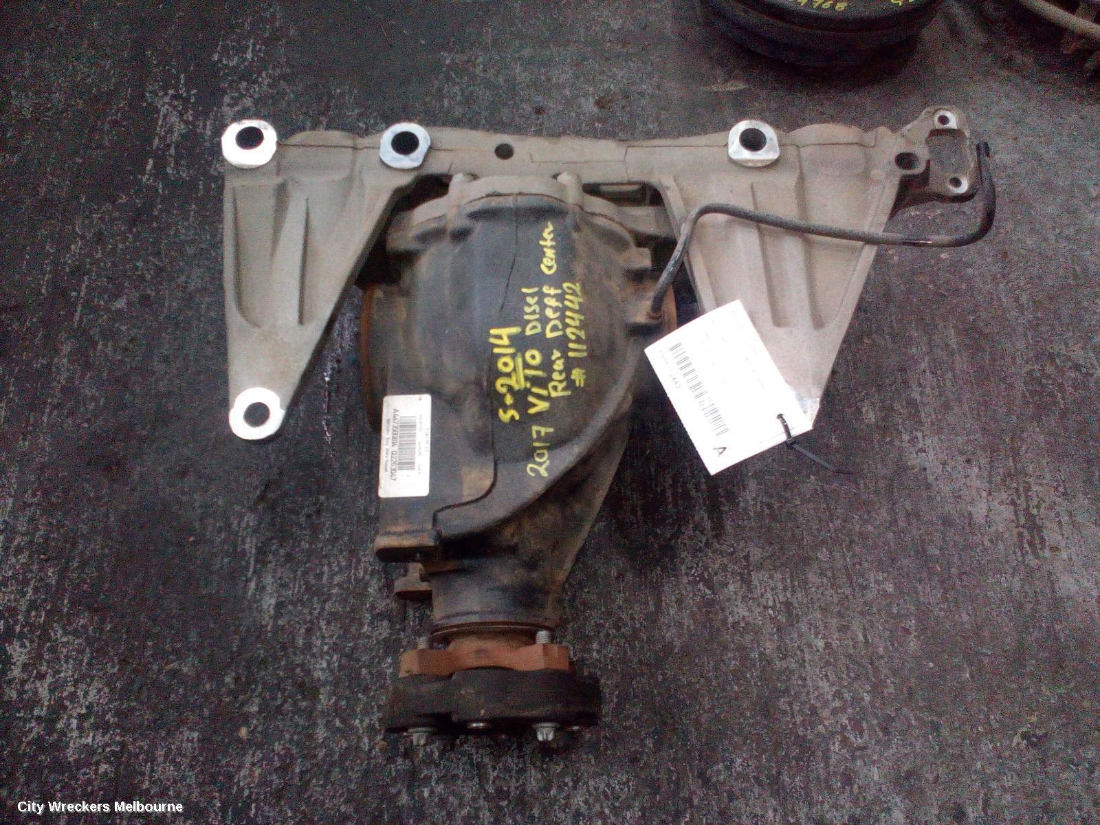 MERCEDES VITO 2017 Differential Centre