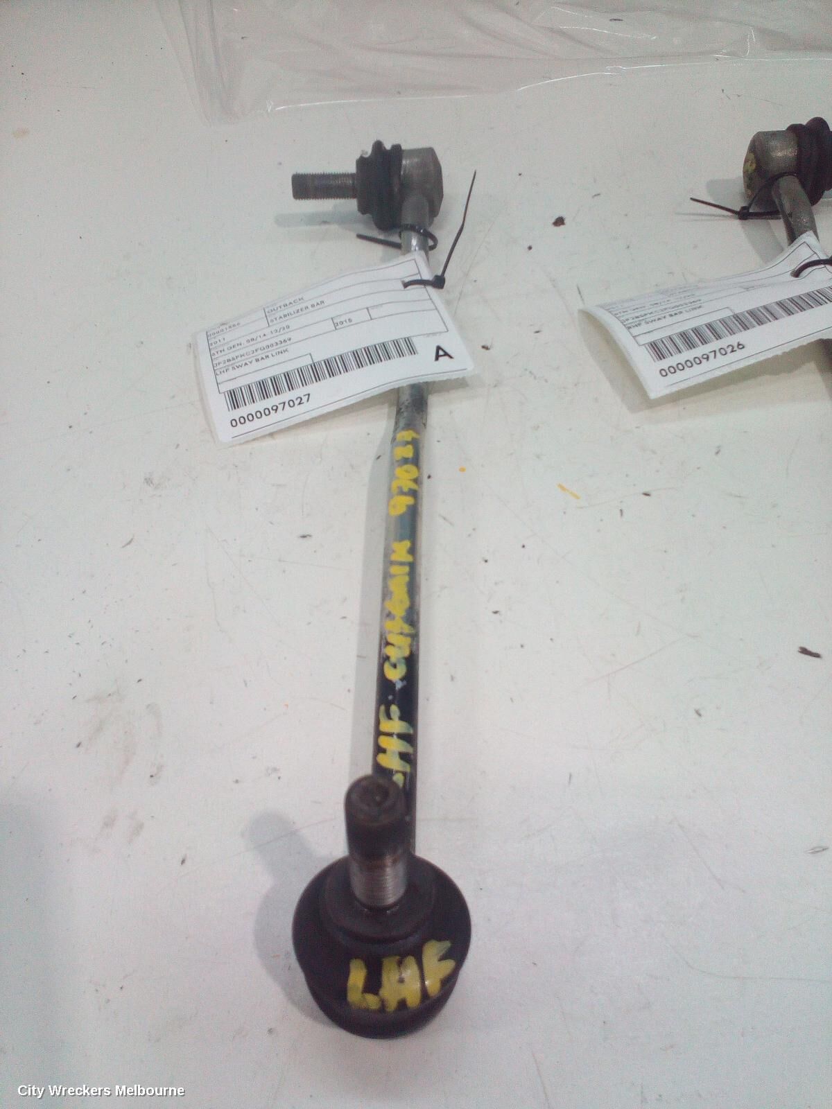 SUBARU OUTBACK 2015 Stabiliser Bar