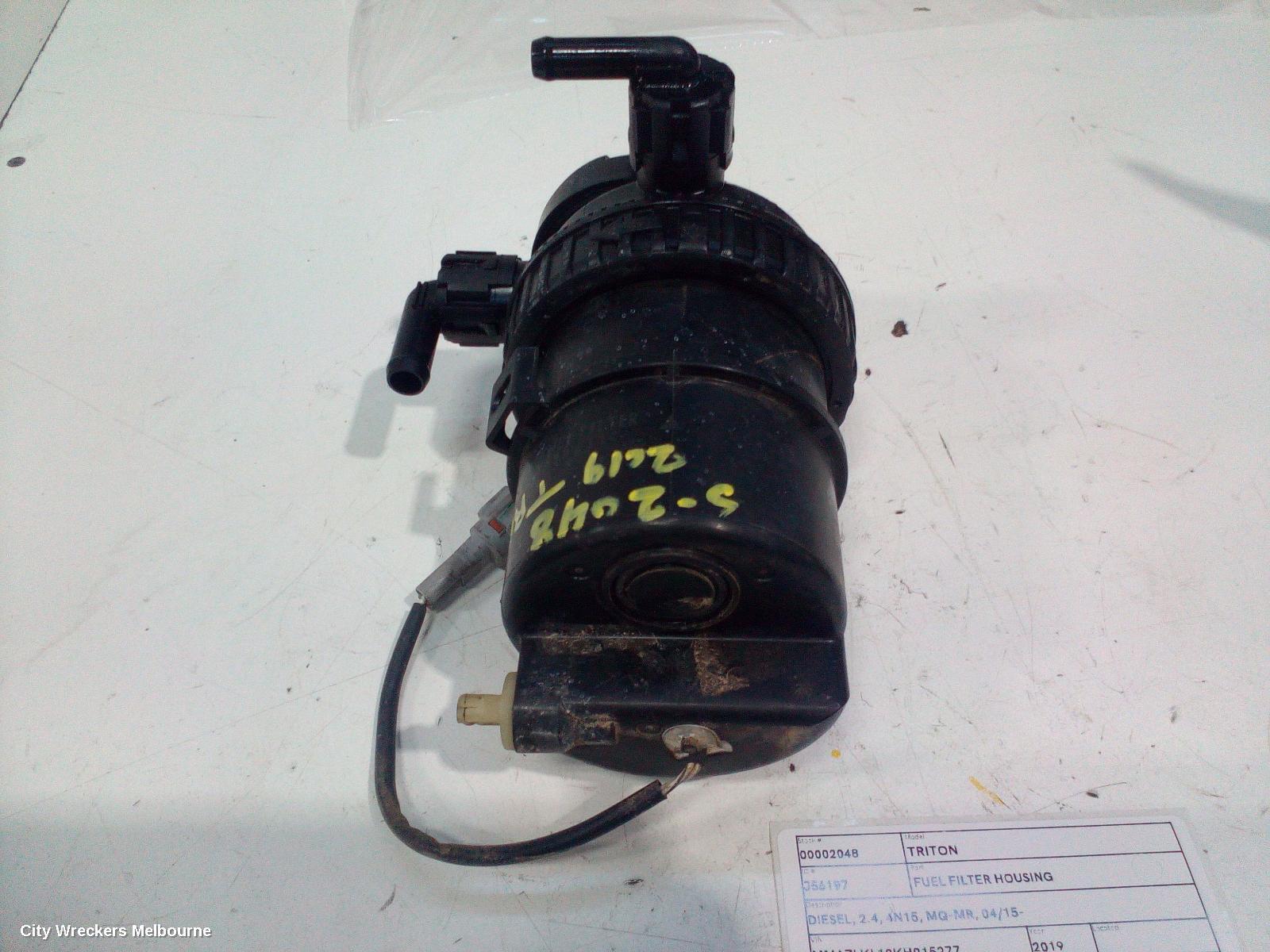MITSUBISHI TRITON 2019 Fuel Filter Housing