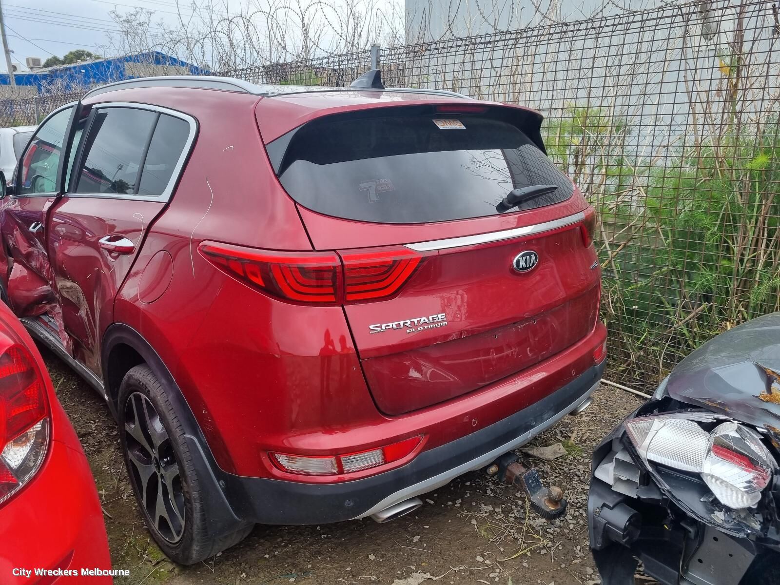 KIA SPORTAGE 2015 Left Taillight