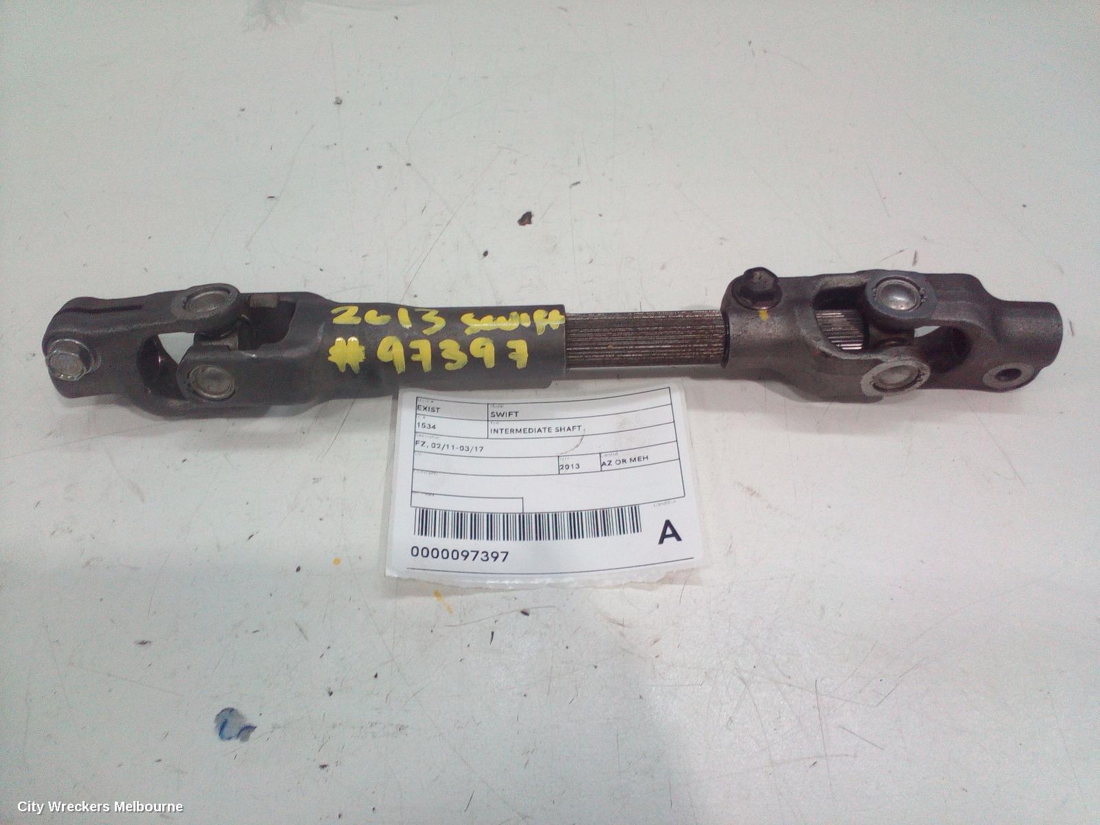 SUZUKI SWIFT 2013 STEERING_INTERMEDIATE_SHAFT