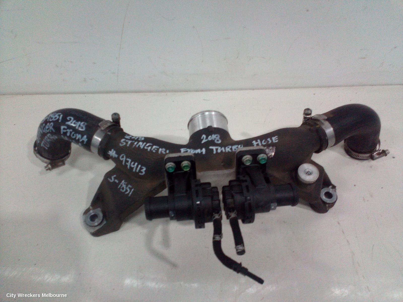 KIA STINGER, CK, 06/17-04/23, FRONT TURBO HOSE : 97413