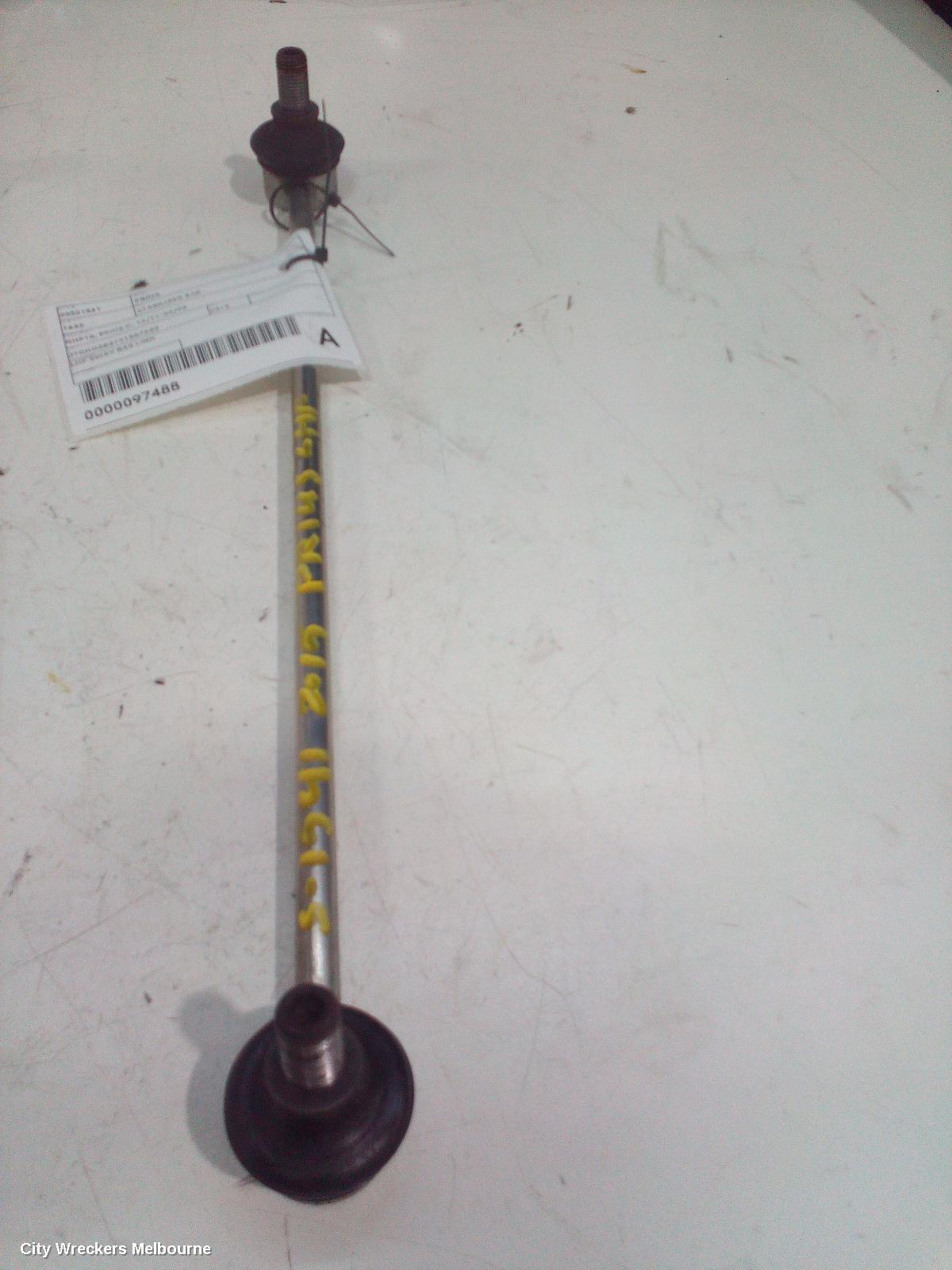 TOYOTA PRIUS 2015 Stabiliser Bar