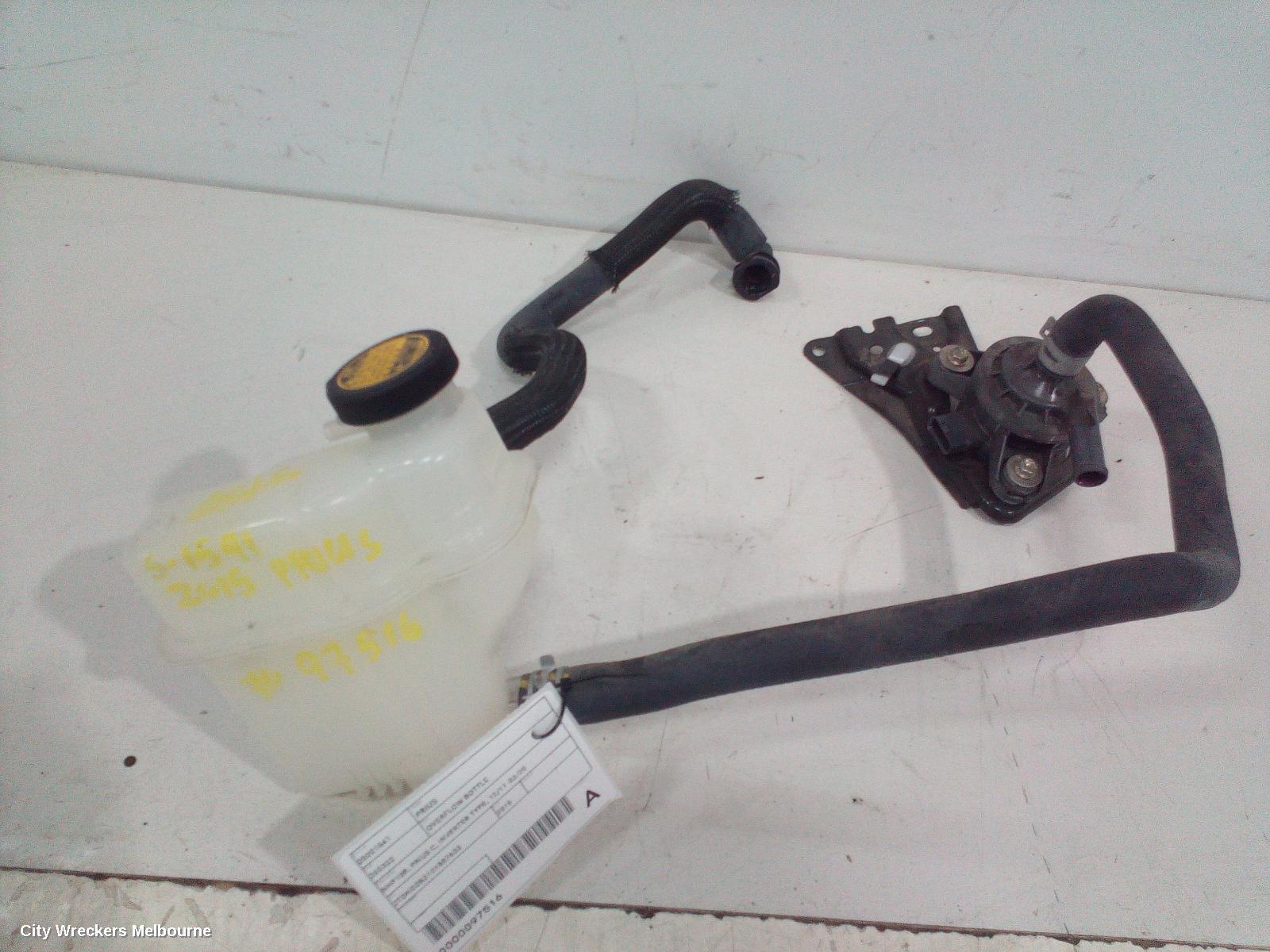 TOYOTA PRIUS 2015 Overflow Bottle