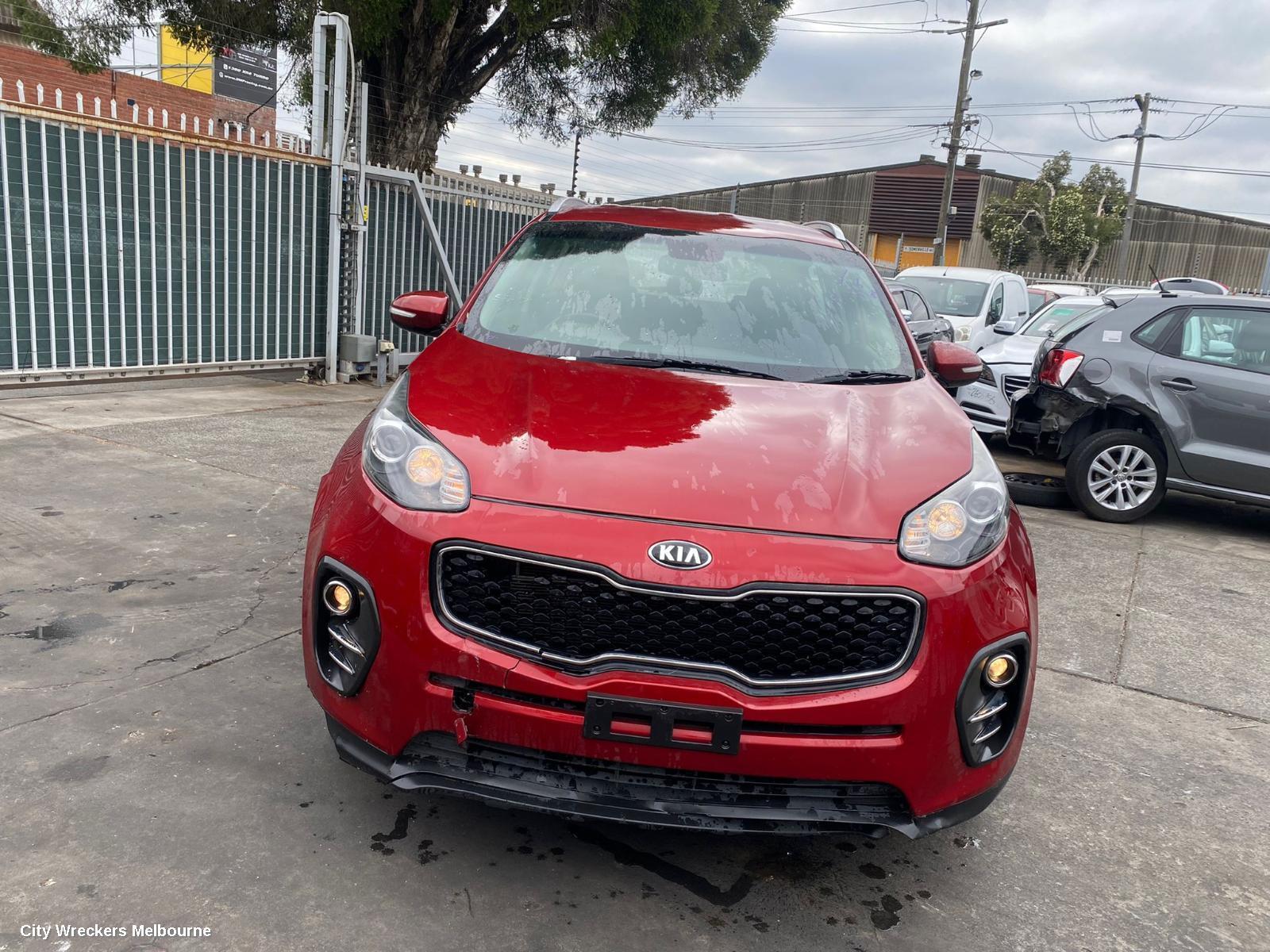 KIA SPORTAGE 2016 Bonnet