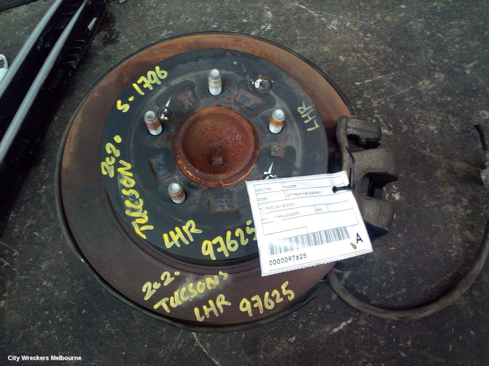 HYUNDAI TUCSON 2020 Left Rear Hub Assembly
