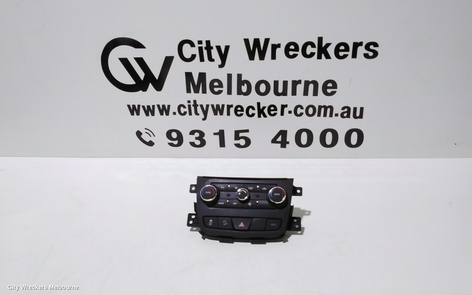 HOLDEN CAPTIVA 2017 Heater/Ac Controls